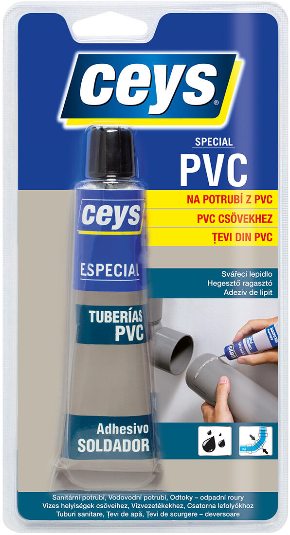 lepidlo na sváření potrubí 70ml tvrdé PVC CEYS 0.09 Kg MTA MAXMIX Sklad14 505191