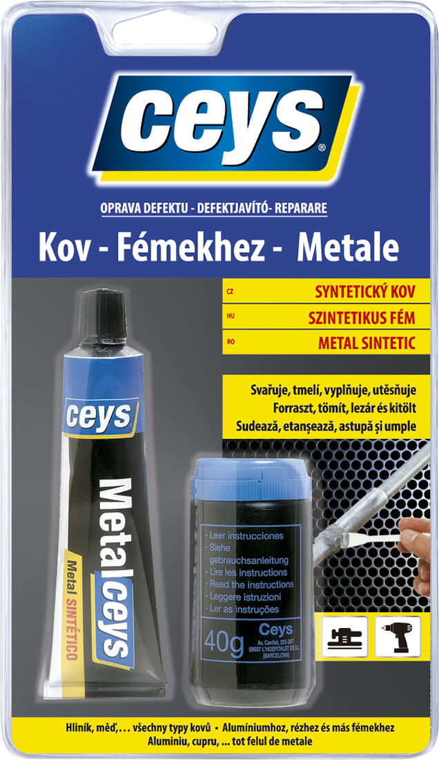 tmel s plnivem 40ml+40g kov CEYS 0.14 Kg MTA MAXMIX Sklad14 505201