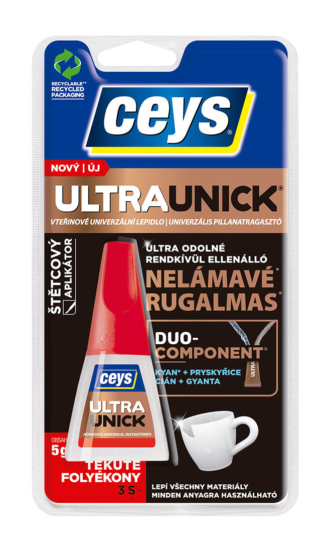 lepidlo vteřinové 5g ULTRAUNICK se štětcem 0.01 Kg MTA MAXMIX Sklad14 505321