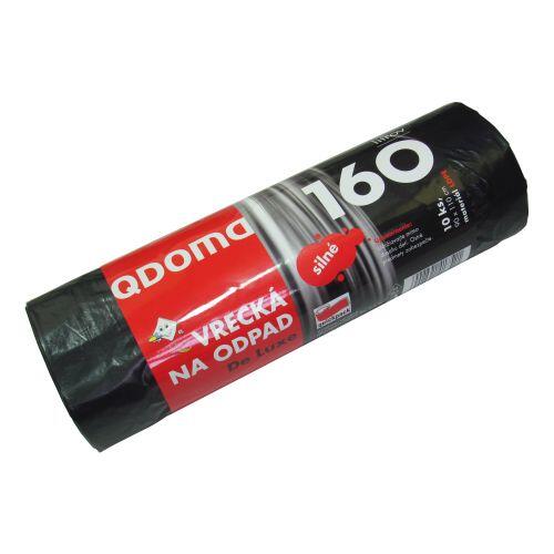 pytle na odpadky 160l (10ks) 90x110cm ČER 28µ SILNÉ 0.51Kg MAT MAXMIX Sklad14 281520
