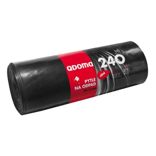 pytle na odpadky 240l (10ks) 120x145cm ČER 48µ SILNÉ 1.47Kg MAT MAXMIX Sklad14 281521