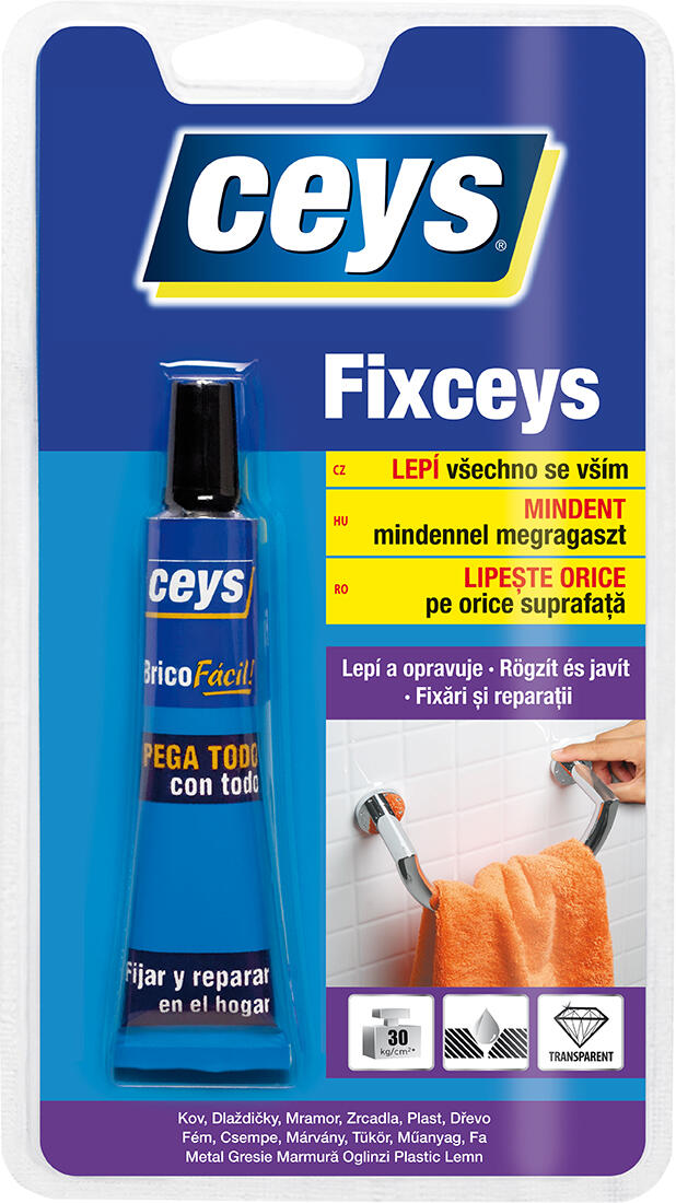 lepidlo univerzální  20ml FIXCEYS 0.05 Kg MTA MAXMIX Sklad14 505421