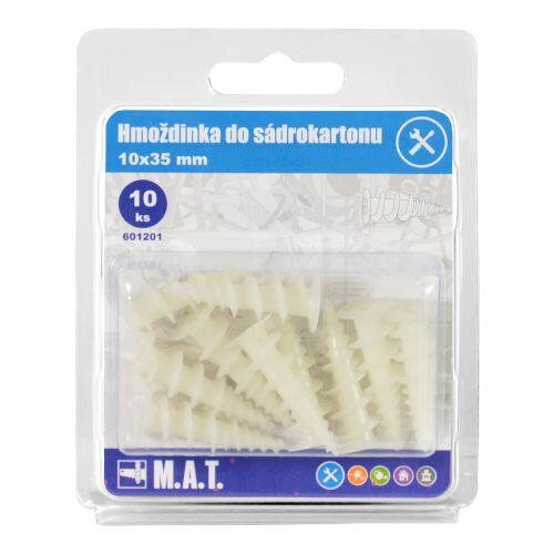 hmoždinka do sádrokartonu 10x35mm PH (10ks) 0.03 Kg MTA MAXMIX Sklad14 601201