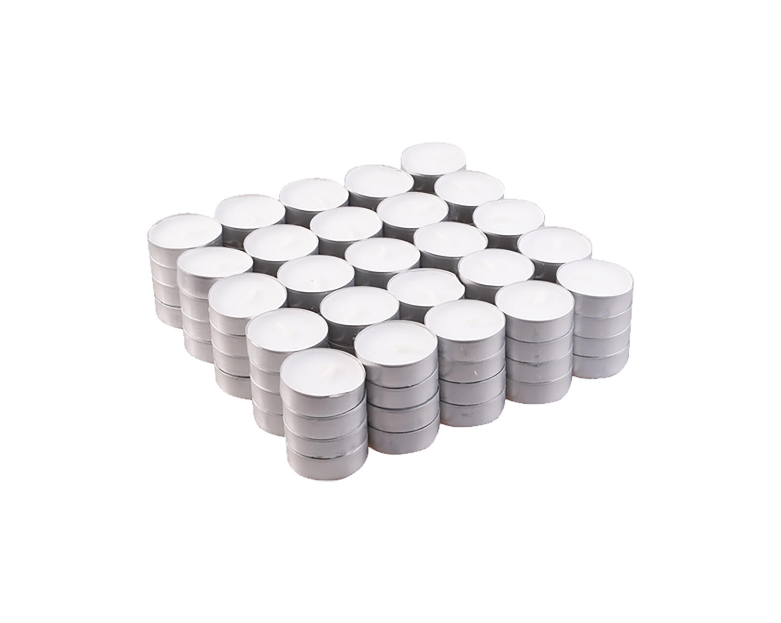 svíčka čajová BÍ (100ks) (hoří 100x3-4hod) 1.1 Kg MTA MAXMIX Sklad14 716129