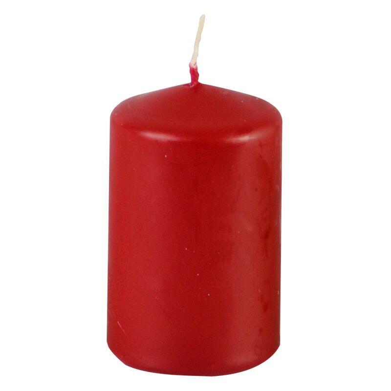 svíčka adventní 60x40mm ČRV BURGUND (4ks) 0.25 Kg MTA MAXMIX Sklad14 716165