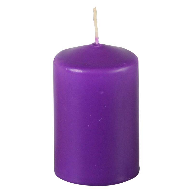 svíčka adventní 60x40mm MĚĎ metalická lesk. (4ks) 0.25 Kg MTA MAXMIX Sklad14 716177