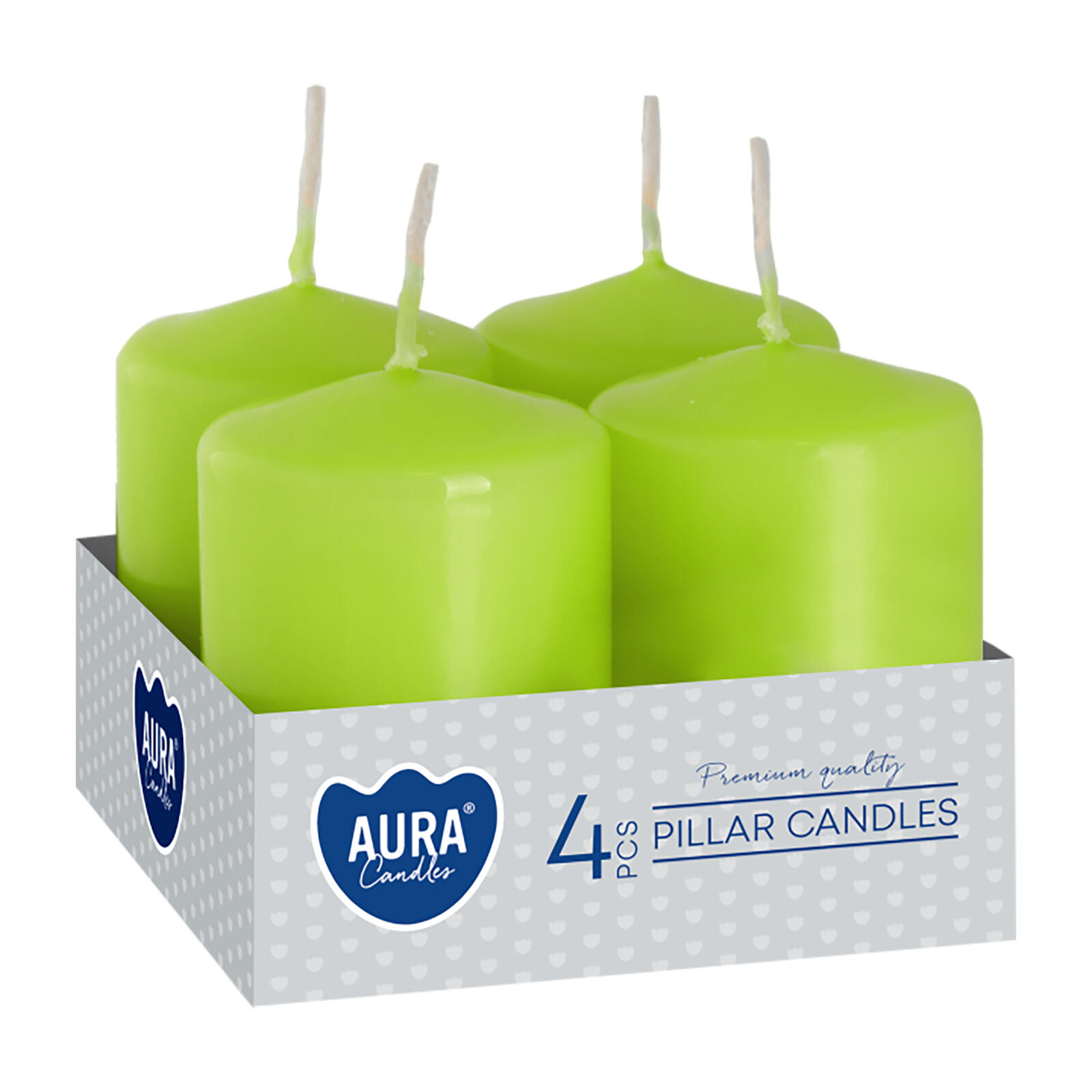 svíčka adventní 60x40mm OLIVA (4ks) 0.25 Kg MTA MAXMIX Sklad14 665627