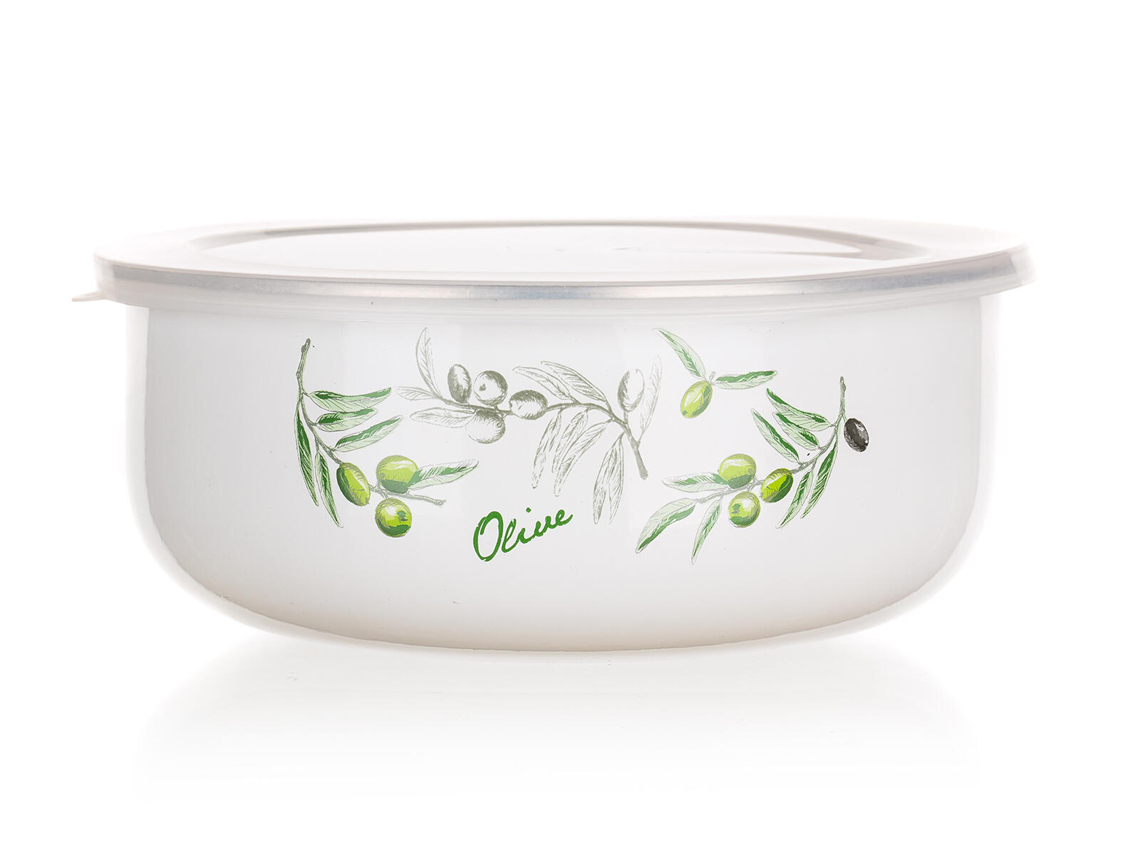 miska sada 8díl. (10,14,16,18cm + 4 víčka) smalt OLIVES