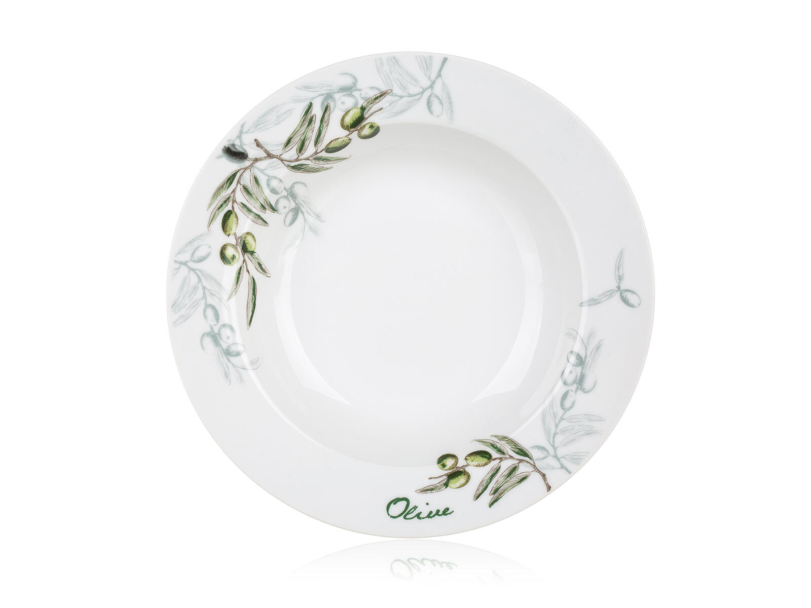 sada jídelní OLIVES 18díl. porcelánová BÍ 7.87 Kg MTA MAXMIX Sklad14 369346