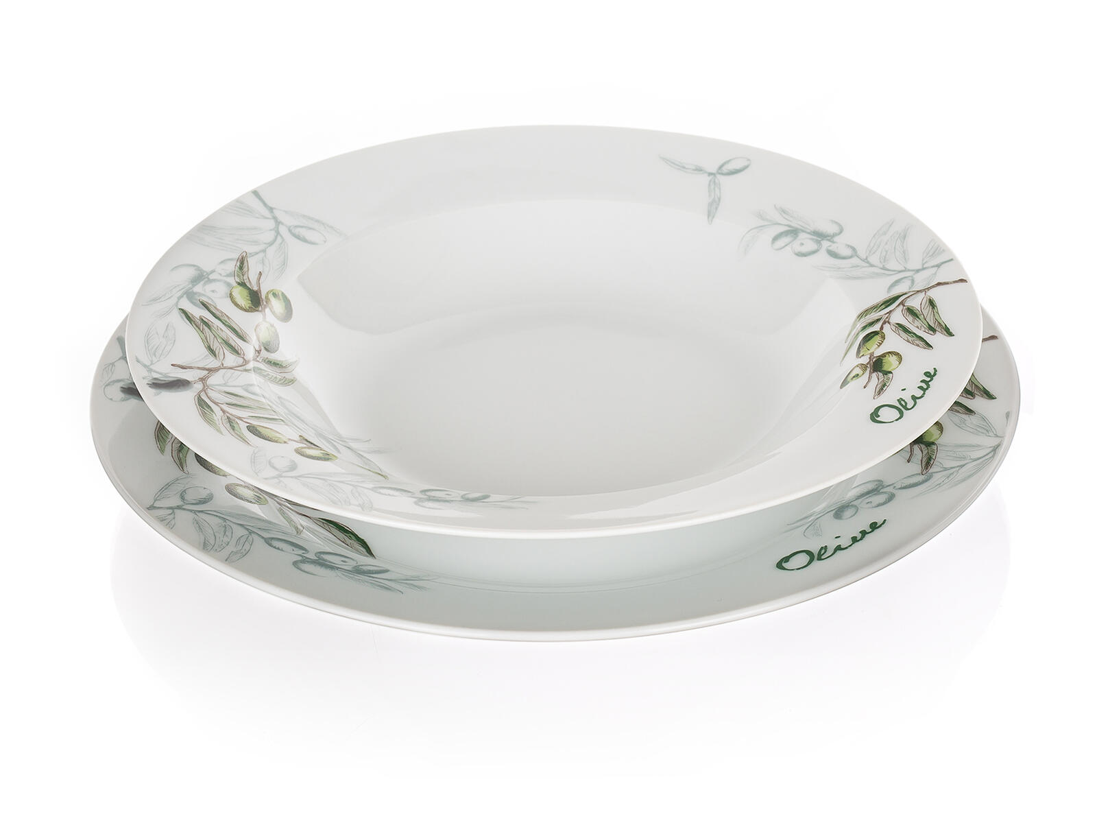 sada jídelní OLIVES 18díl. porcelánová BÍ 7.87 Kg MTA MAXMIX Sklad14 369346