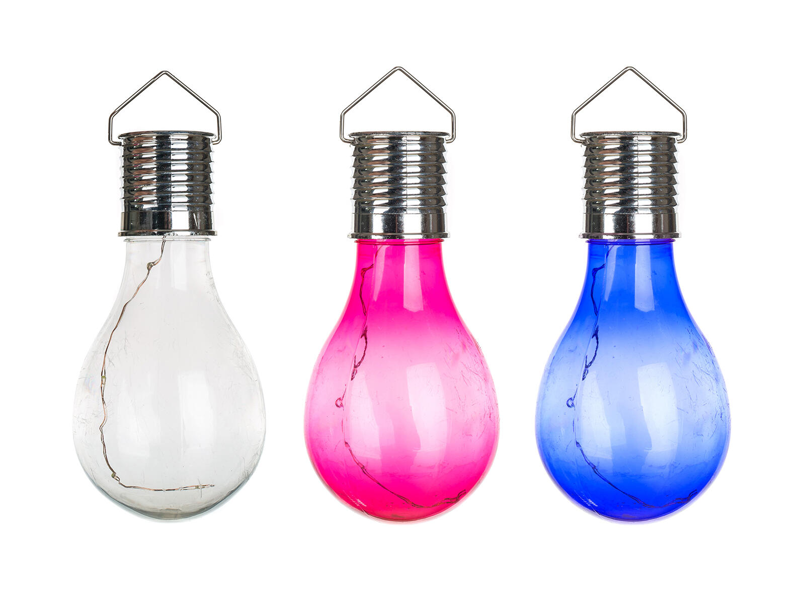 lampa solární ŽÁROVKA 14,5x8cm závěsná mix barev 0.06 Kg MTA MAXMIX Sklad14 385571