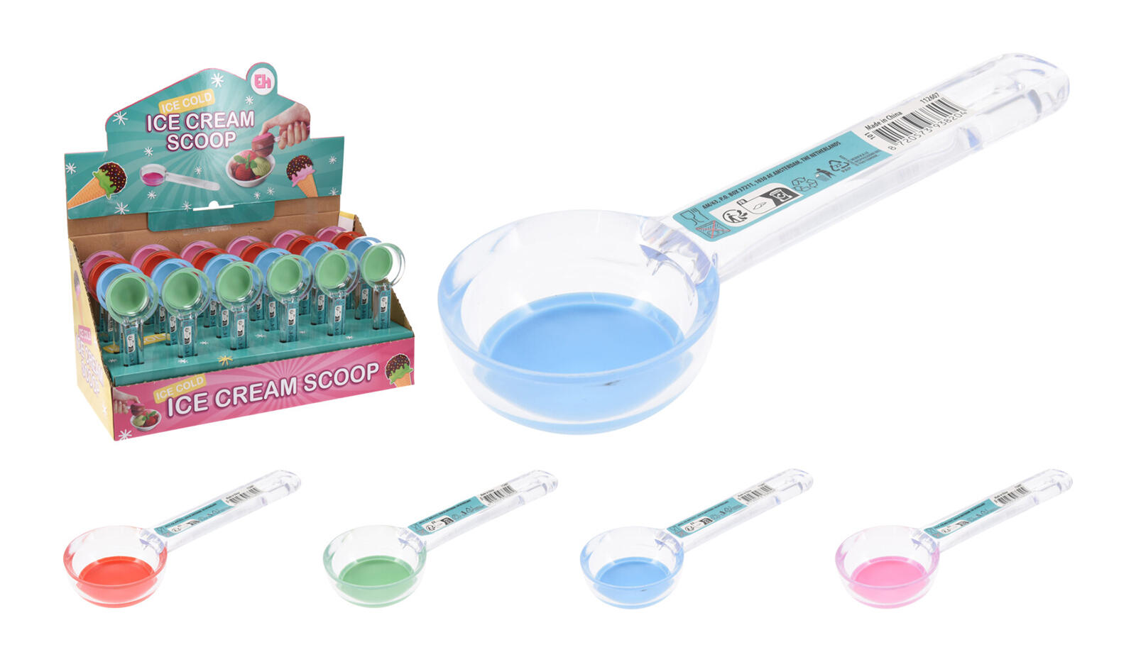 dávkovač na zmrzlinu 19cm silikon/PH mix barev 0.04 Kg MTA MAXMIX Sklad14 385598