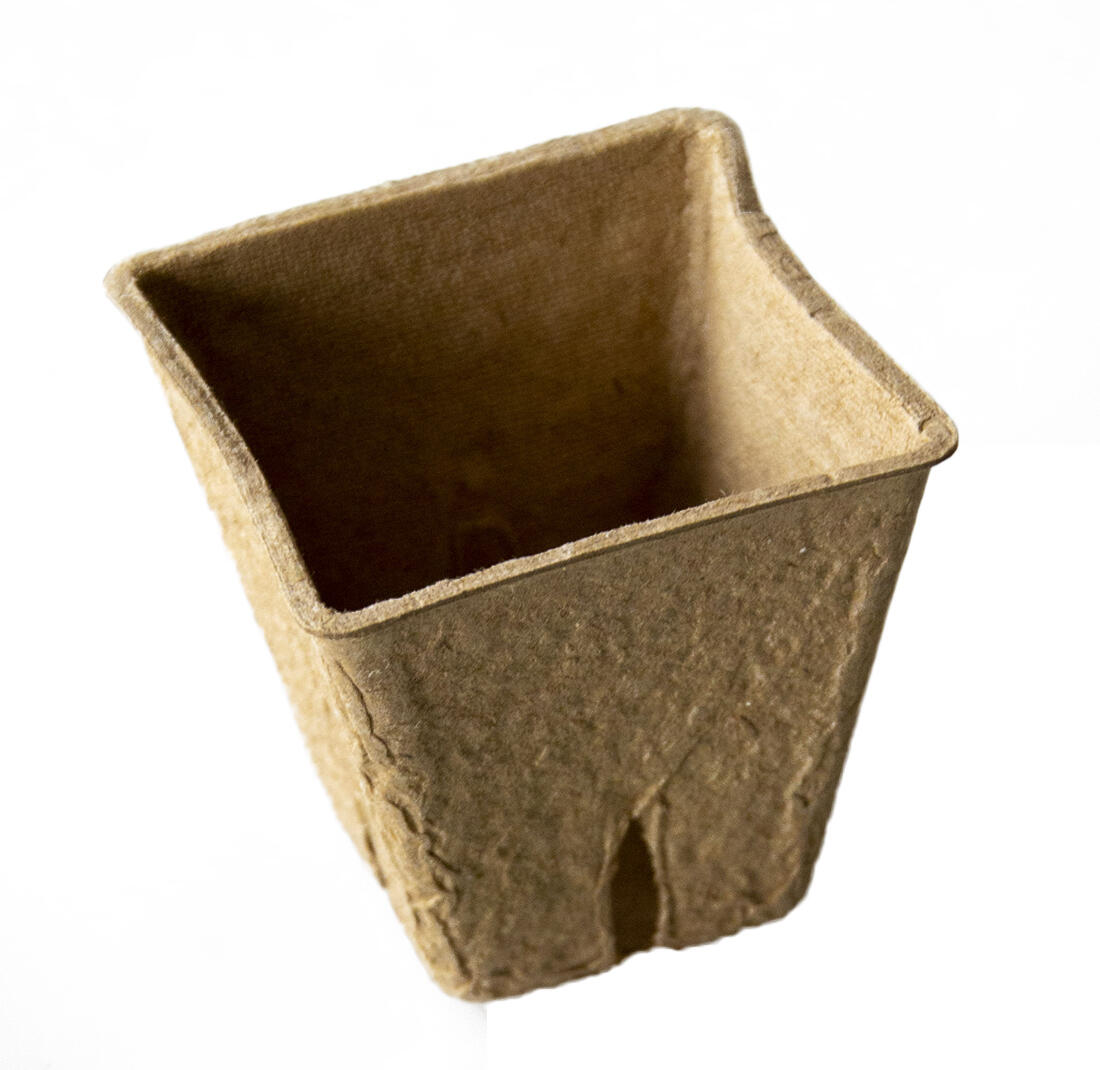 květináč jednorázový 6x6x5,6cm papír. (20ks) 0.1 Kg MTA MAXMIX Sklad14 251044