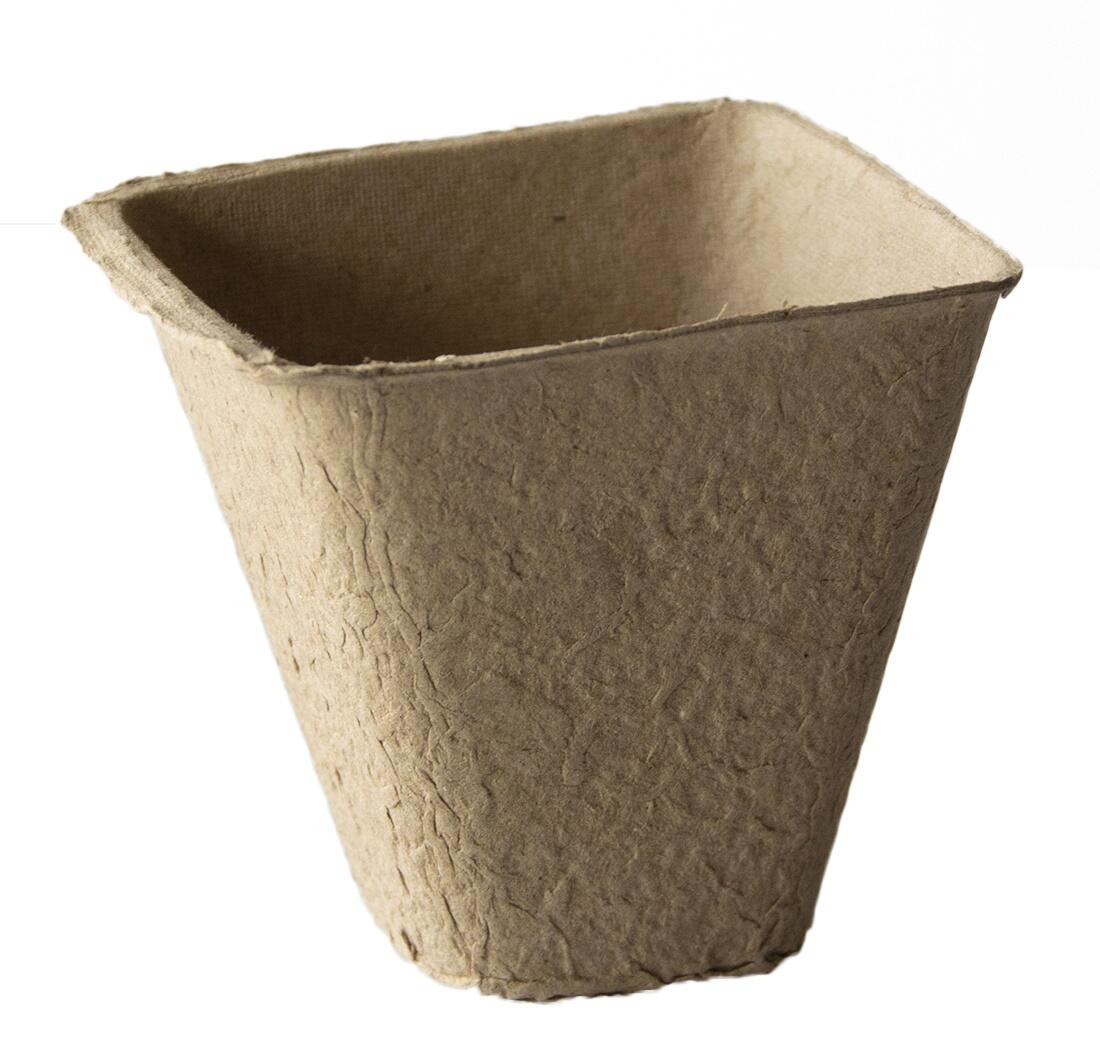 květináč jednorázový 8x8x8cm papír. (18ks) 0.11 Kg MTA MAXMIX Sklad14 251048