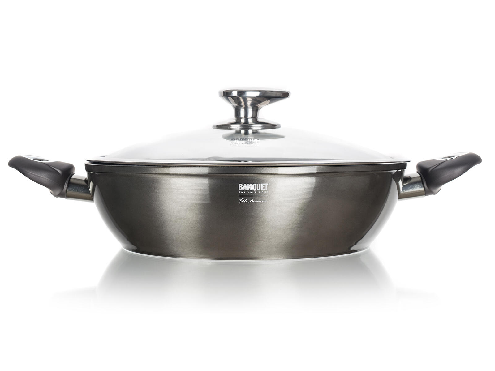 Sada nádobí Metallic Platinum 11 ks – nepřilnavý povrch, indukce