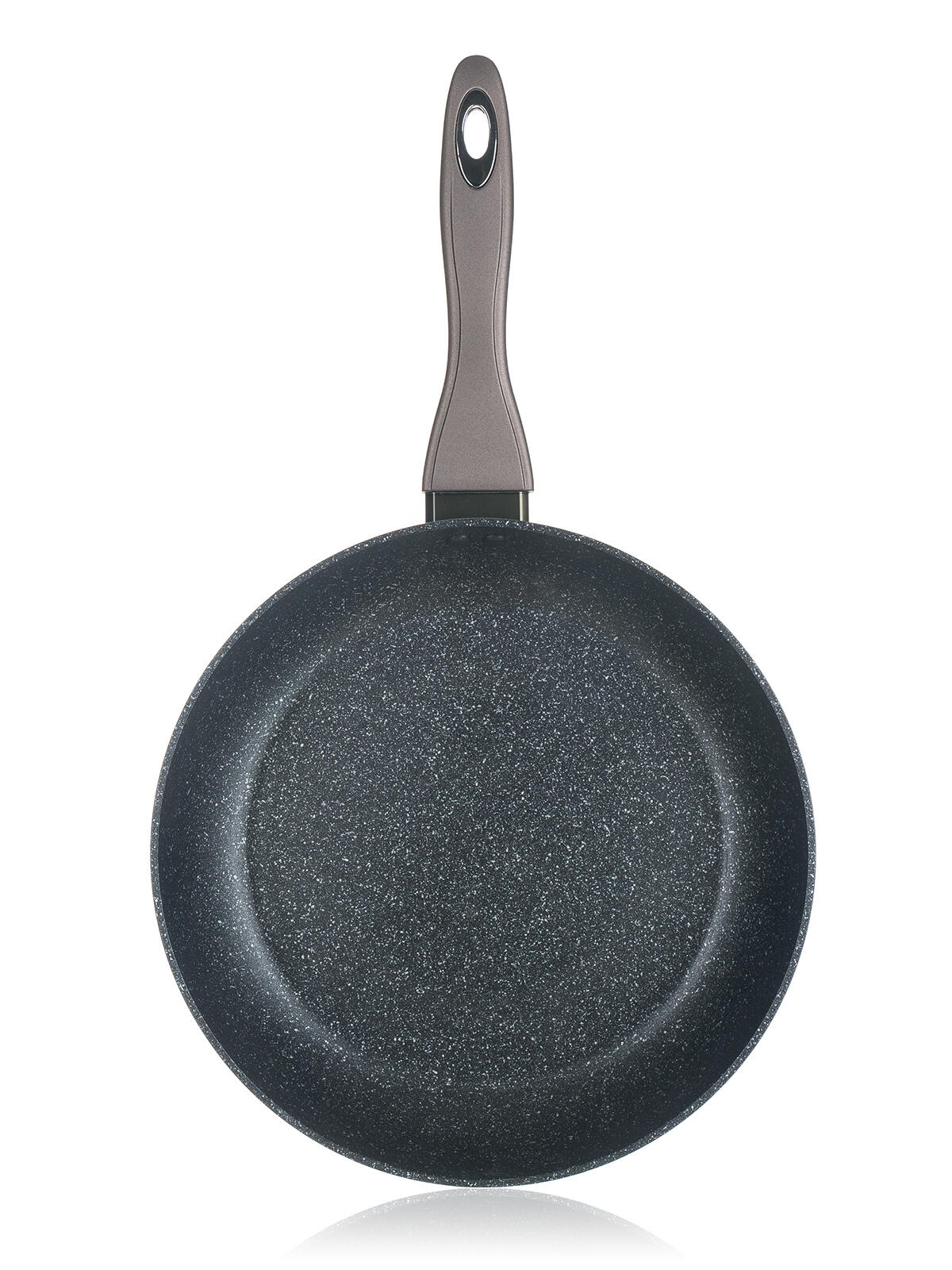 pánev 28x5,3cm nepřiln.povrch METALLIC PLATINUM