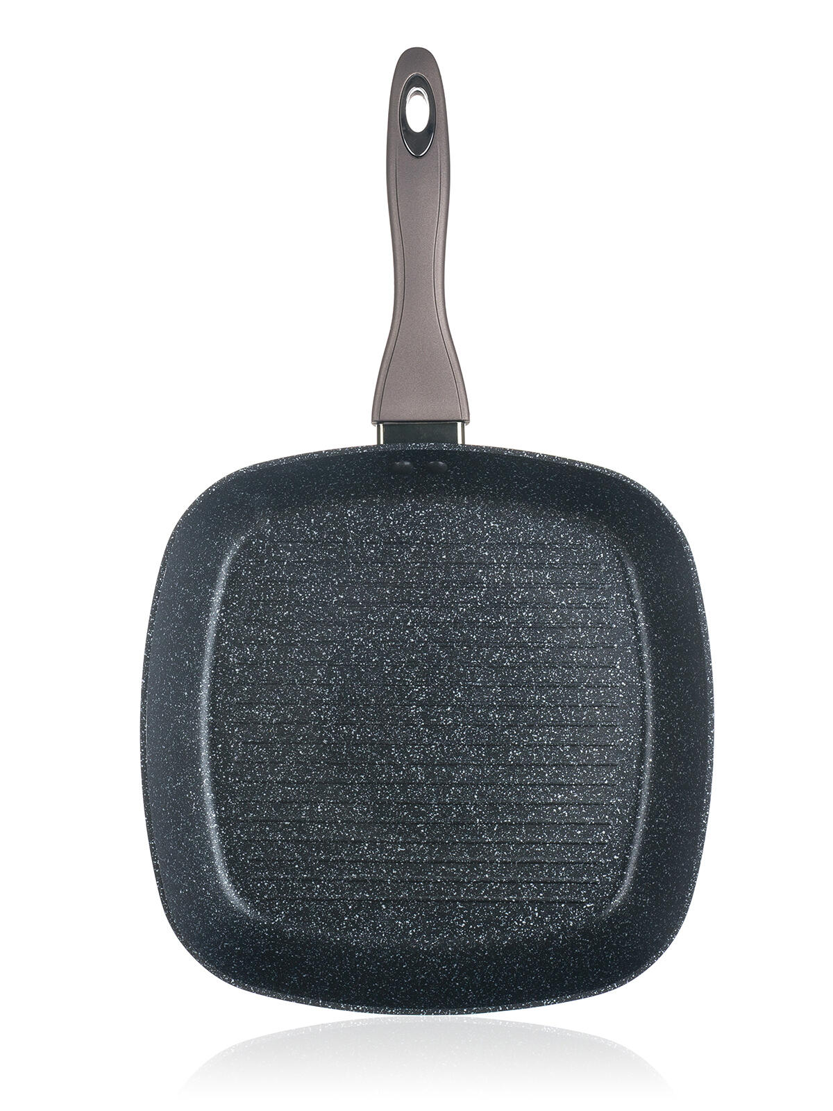 pánev steaková 28x28x4,8cm nepřiln.povrch METALLIC PLATINUM 0.94 Kg MTA MAXMIX Sklad14 369394