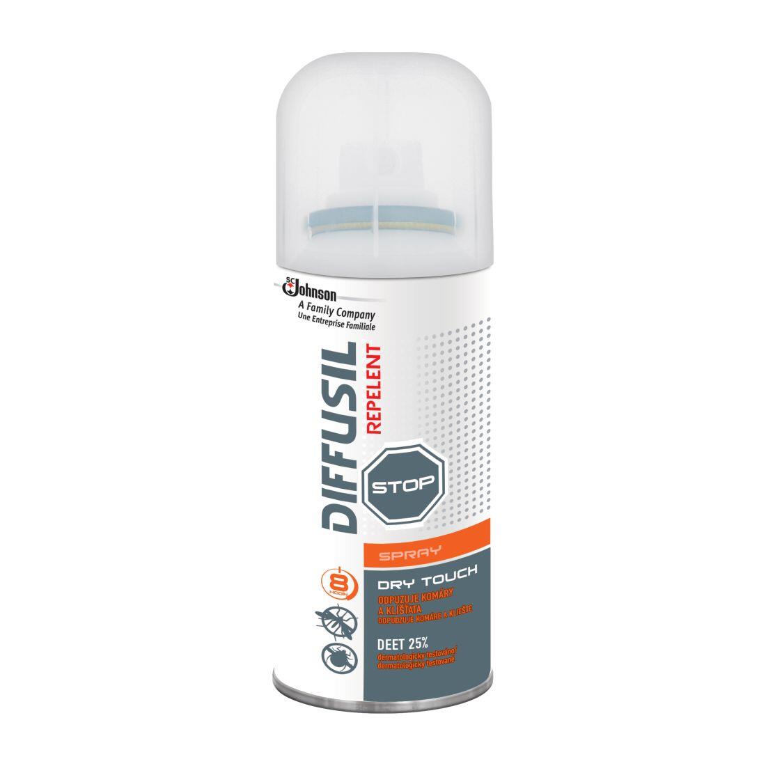 repelent 100ml DRY EFFECT DIFFUSIL 0.11Kg MAT MAXMIX Sklad14 821214