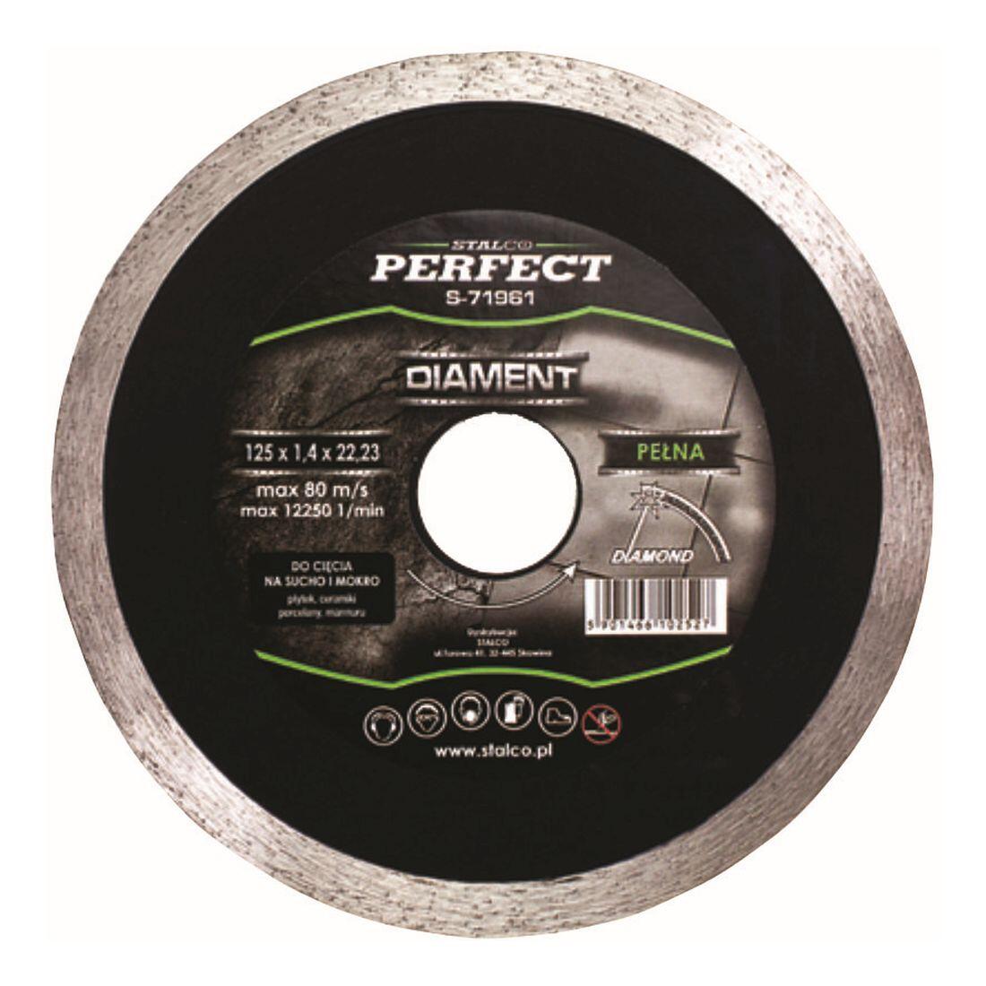 kotouč diamantový 115mm celoobvodový STALCO 0.1 Kg MTA MAXMIX Sklad14 673105