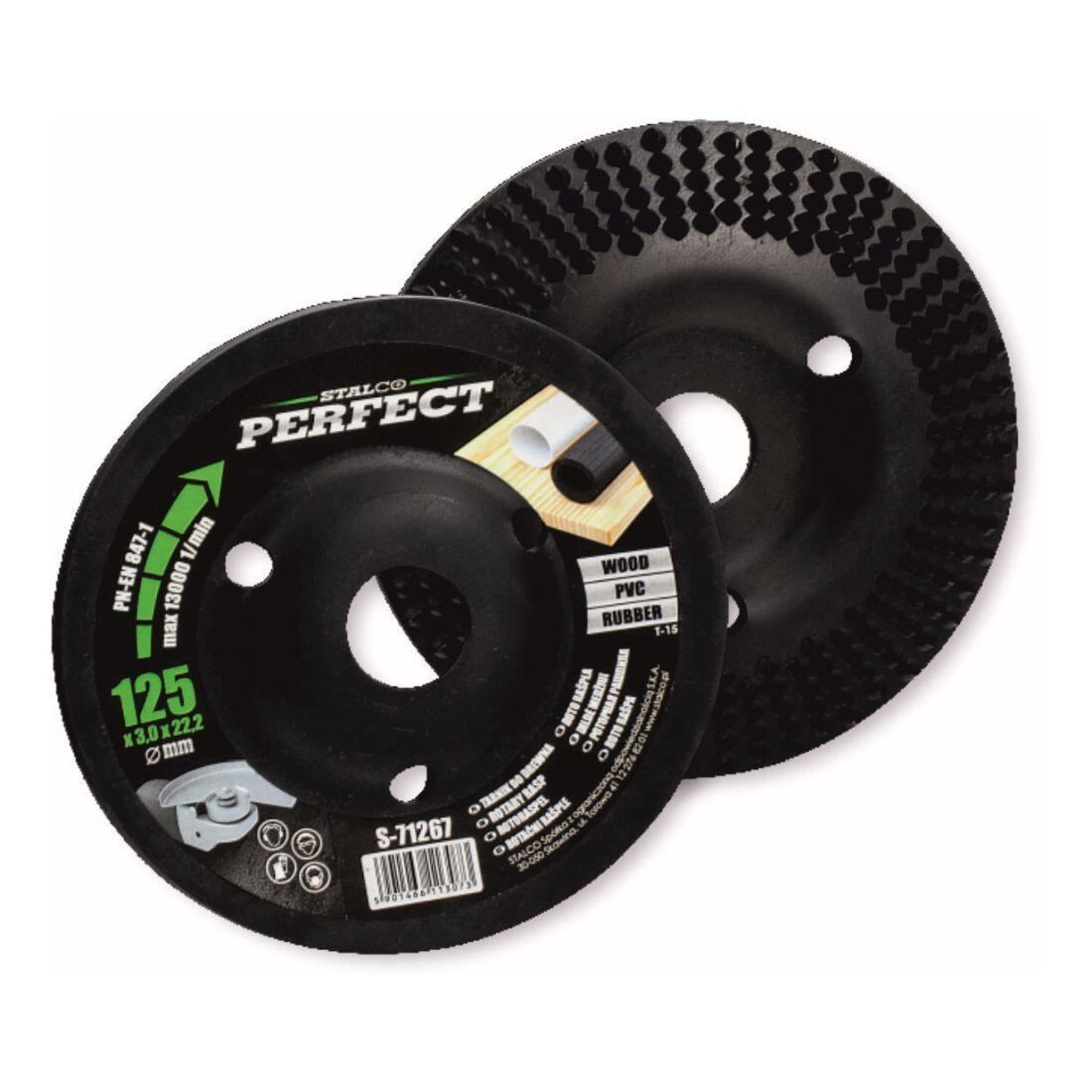 kotouč rotační rovný 125x3.0x22,2mm pro úhl.brusky STALCO 0.28 Kg MTA MAXMIX Sklad14 673292