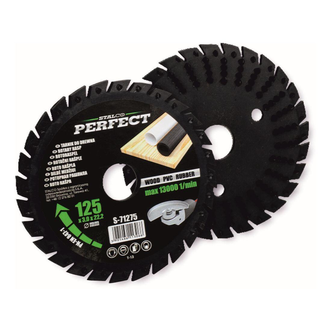 kotouč rotační univerz.125x3,0x22,2mm pro úhl.brusky STALCO 0.24 Kg MTA MAXMIX Sklad14 673295