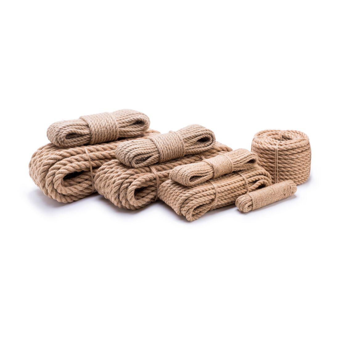 provaz jutový 10mm (20m) 0.7Kg MAT MAXMIX Sklad14 330640