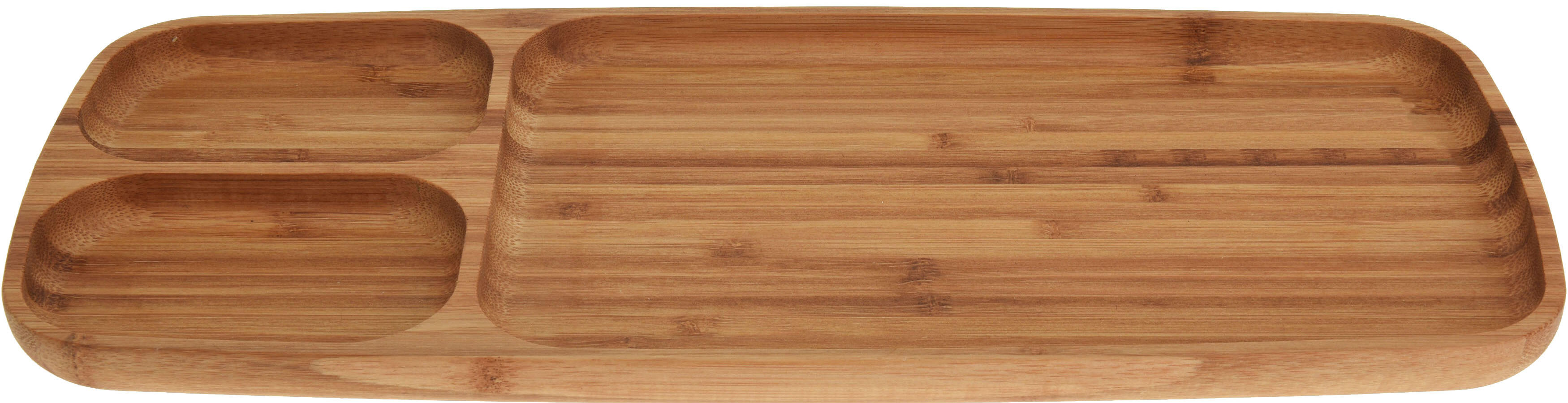 miska dělená 39x16x2cm bambus 0.41 Kg MAXMIX Sklad14 385722