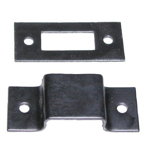 protiplech vyhnutý ČER lakovaný  (20ks) 0.14 Kg MTA MAXMIX Sklad14 523217