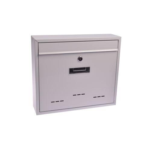 schránka poštovní RADIM V 360x310x90mm BÍ 2.1 Kg MTA MAXMIX Sklad14 523233