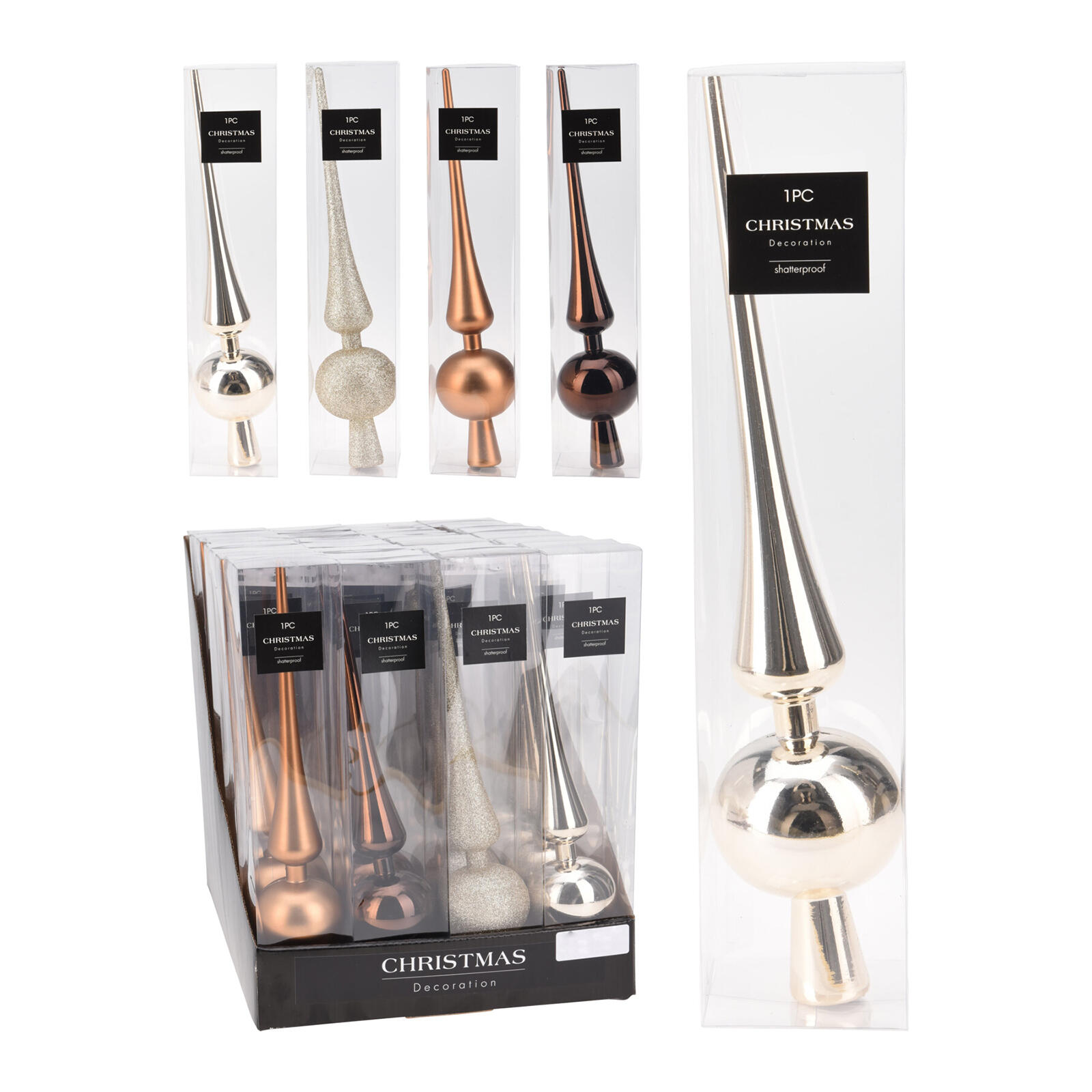 špička na stromek 29cm HN,ZLA mix 0.02 Kg MTA MAXMIX Sklad14 385795