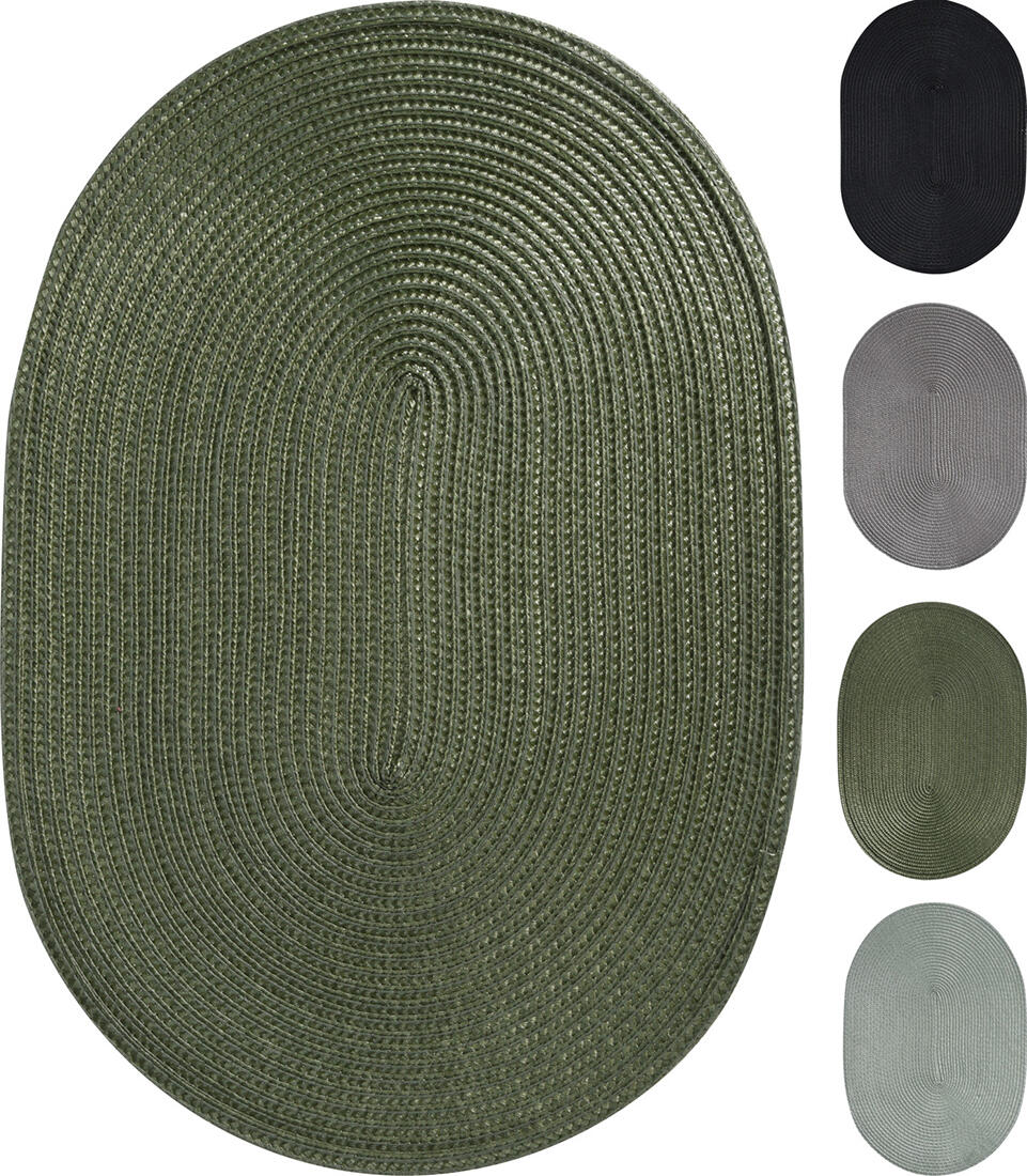 prostírání PH OVÁL 44,5x29,5cm mix barev