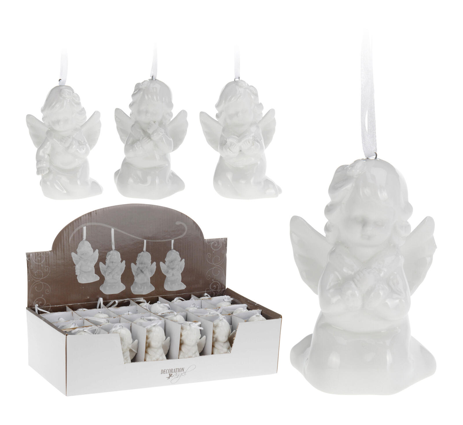 dekorace ANDĚL 54x40x90mm závěs mix 0.04 Kg MTA MAXMIX Sklad14 385812