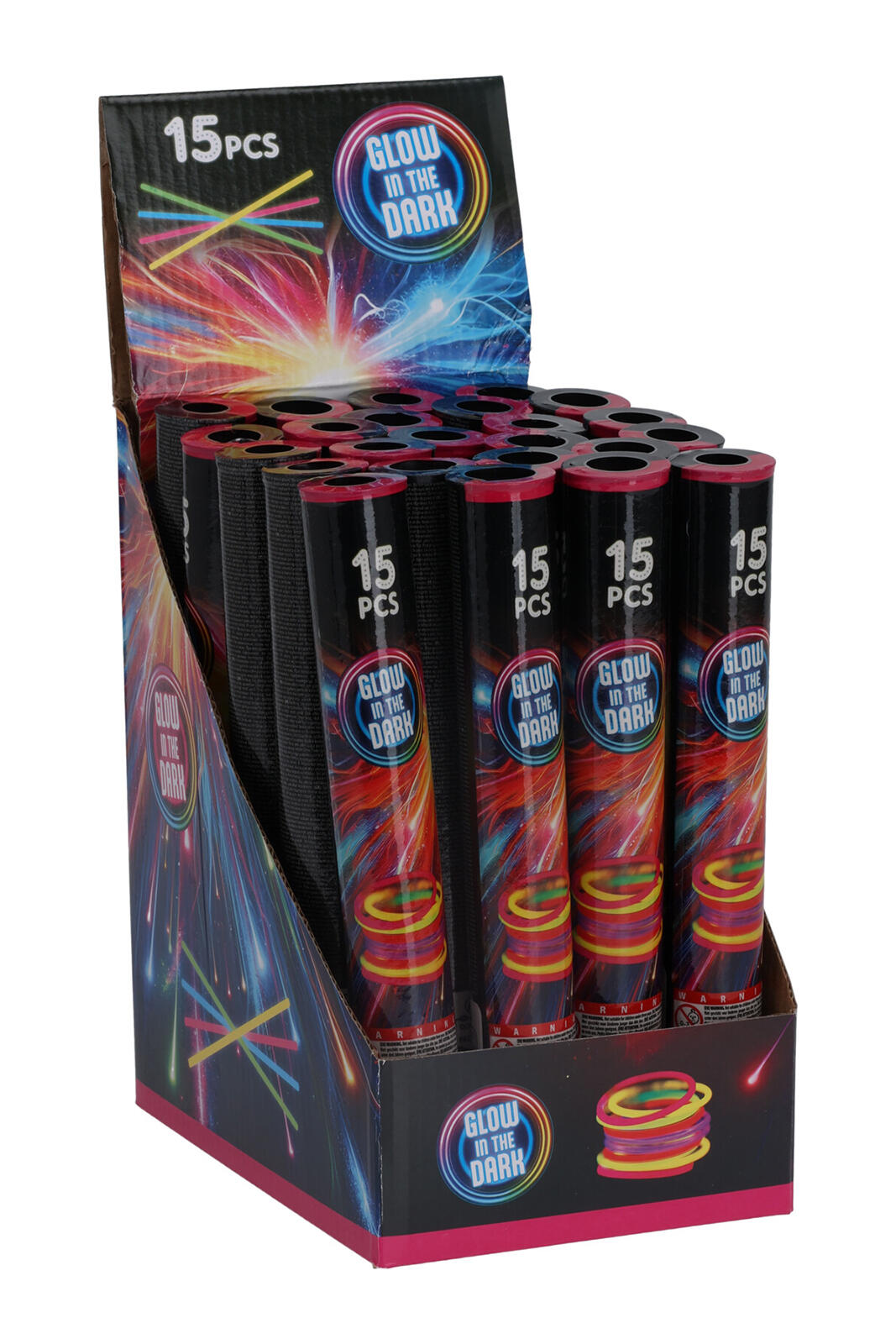 tyčinky svítící 22cm mix barev (15ks) 0.07 Kg MTA MAXMIX Sklad14 385820