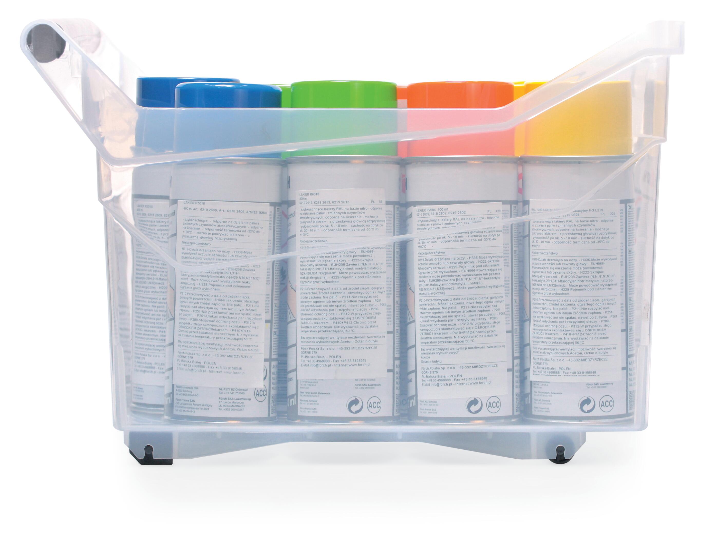 box úložný NUK 38x17,7x18cm na kolečkách PH 0.35 Kg MTA MAXMIX Sklad14 344903