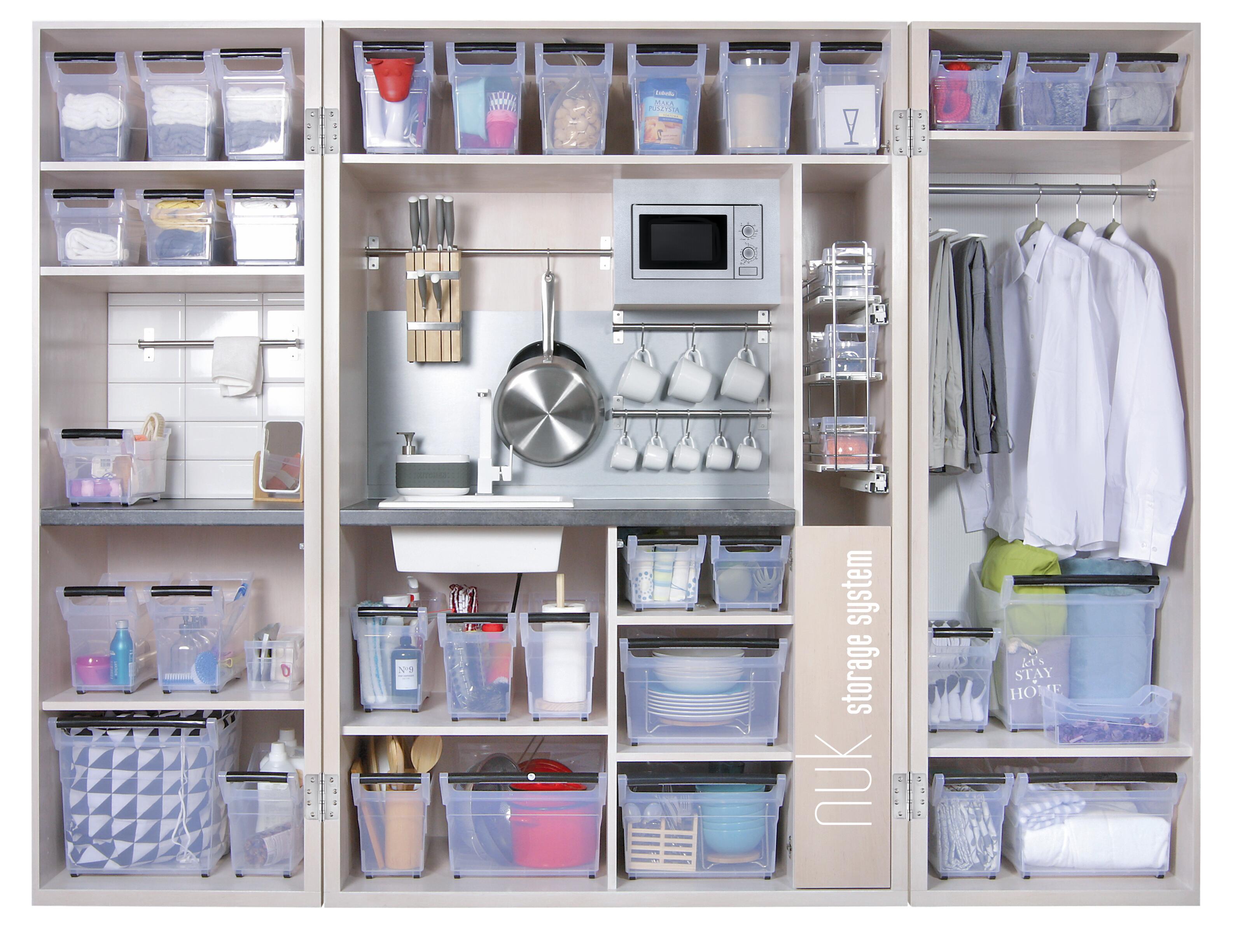 box úložný NUK 48x17,7x25,6cm na kolečkách PH 0.55 Kg MTA MAXMIX Sklad14 344907