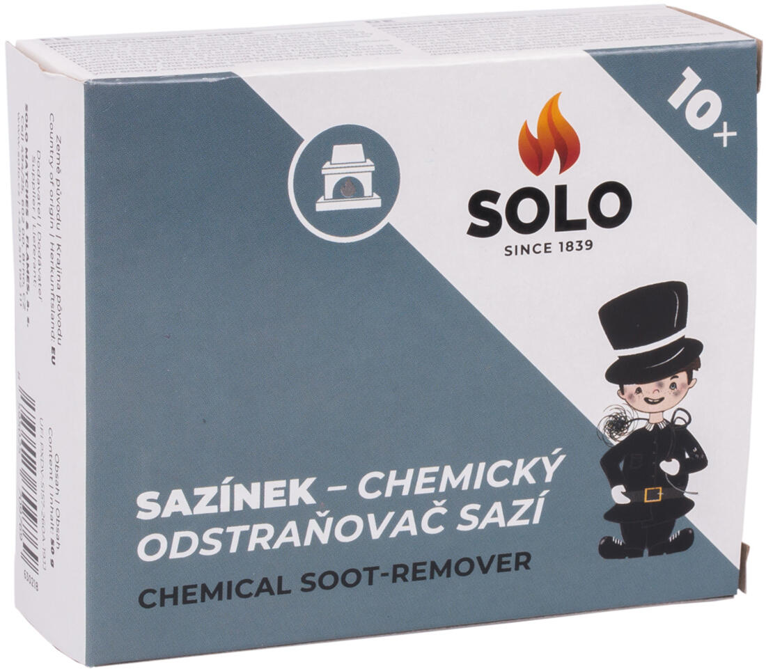 odstraňovač sazí chemický SAZÍNEK SOLO 0.06 Kg MAXMIX Sklad14 667541 318