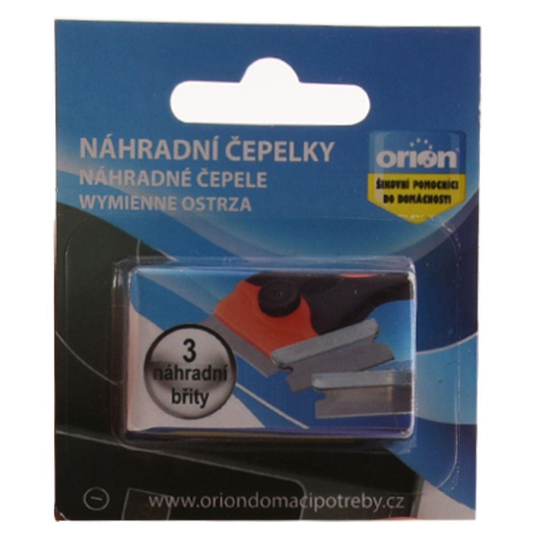 čepel náhradní do škrabky na skloker.desku (3ks) 0.01 Kg MTA MAXMIX Sklad14 282118