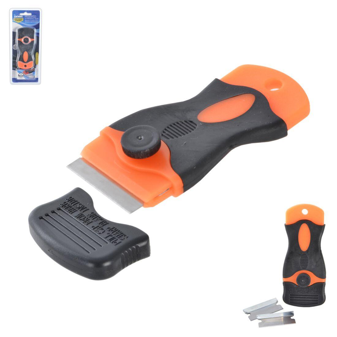 škrabka na sklokeramickou desku PH+kov.čepel, 3 náhradní břity 0.05 Kg MTA MAXMIX Sklad14 282119