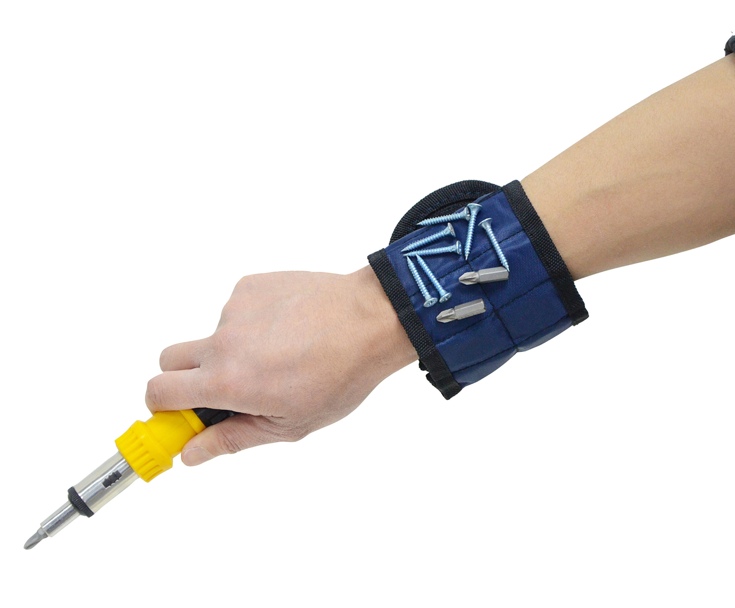 pásek magnetický na zápěstí 41,5x8,5cm, oxford tkanina + magnet 0.14 Kg MTA MAXMIX Sklad14 791871