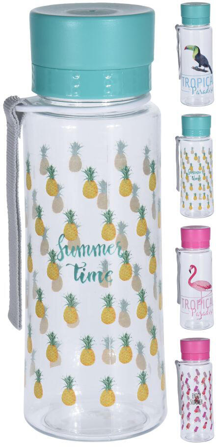 láhev na pití 600ml s poutkem PH mix dekorů 0.12 Kg MTA MAXMIX Sklad14 385931