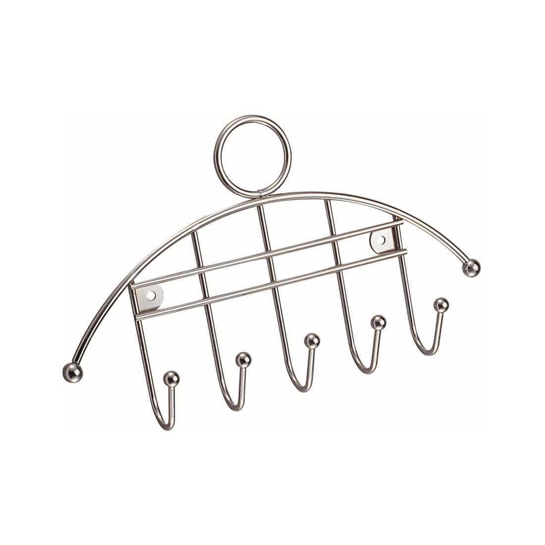 věšák na klíče 5 háčků, 27x17cm Cr 0.2 Kg MTA MAXMIX Sklad14 399942