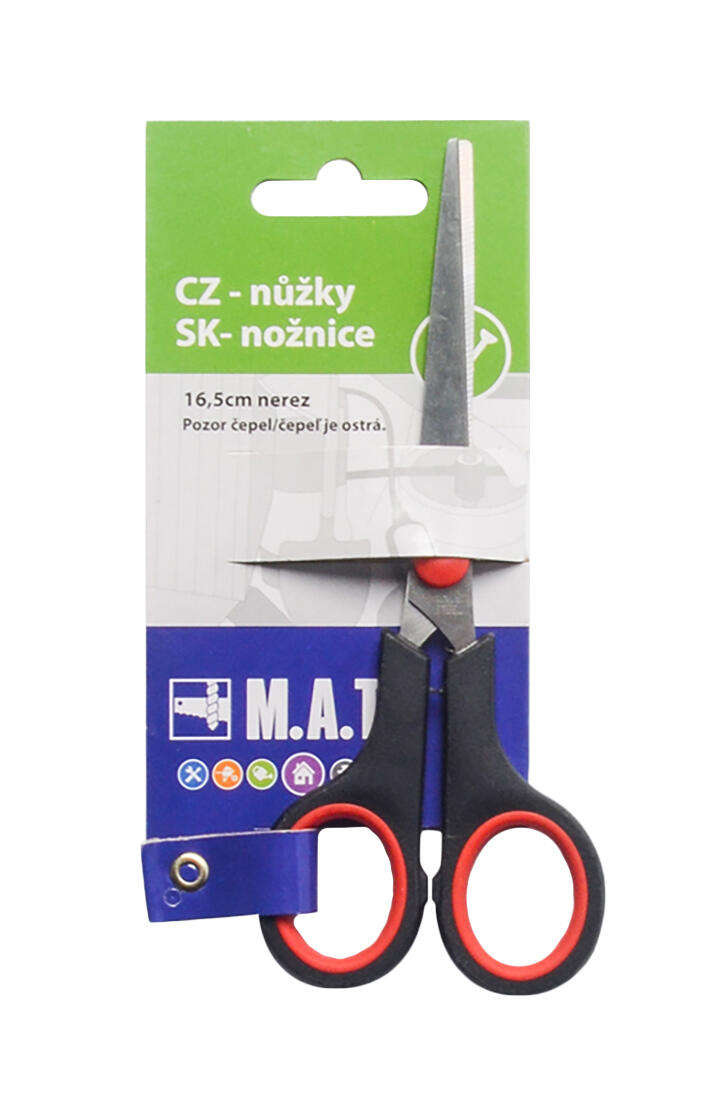 nůžky 15/16,5cm nerez 0.04 Kg MTA MAXMIX Sklad14 399944