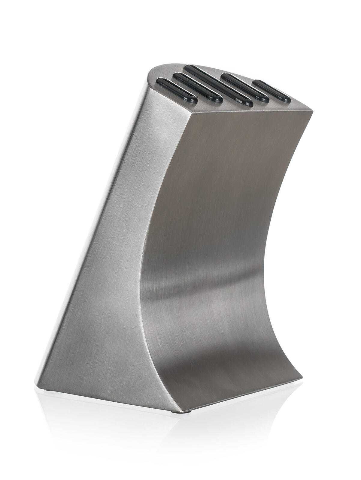 nůž METALLIC Platinum nerez sada 5díl. + stojan nerez