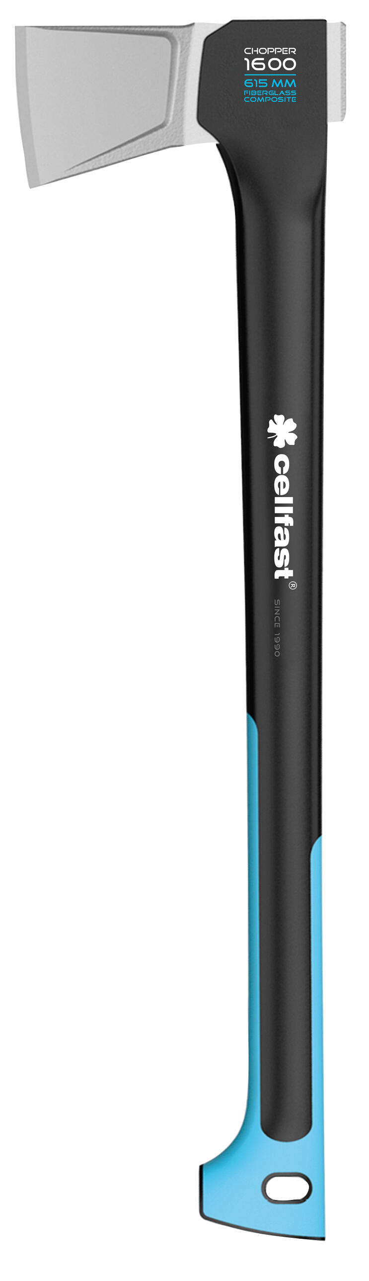 sekera 1600g štípací ERGO S NÁSADOU FIBERGLASS  CELLFAST 1.82 Kg MTA MAXMIX Sklad14 745017