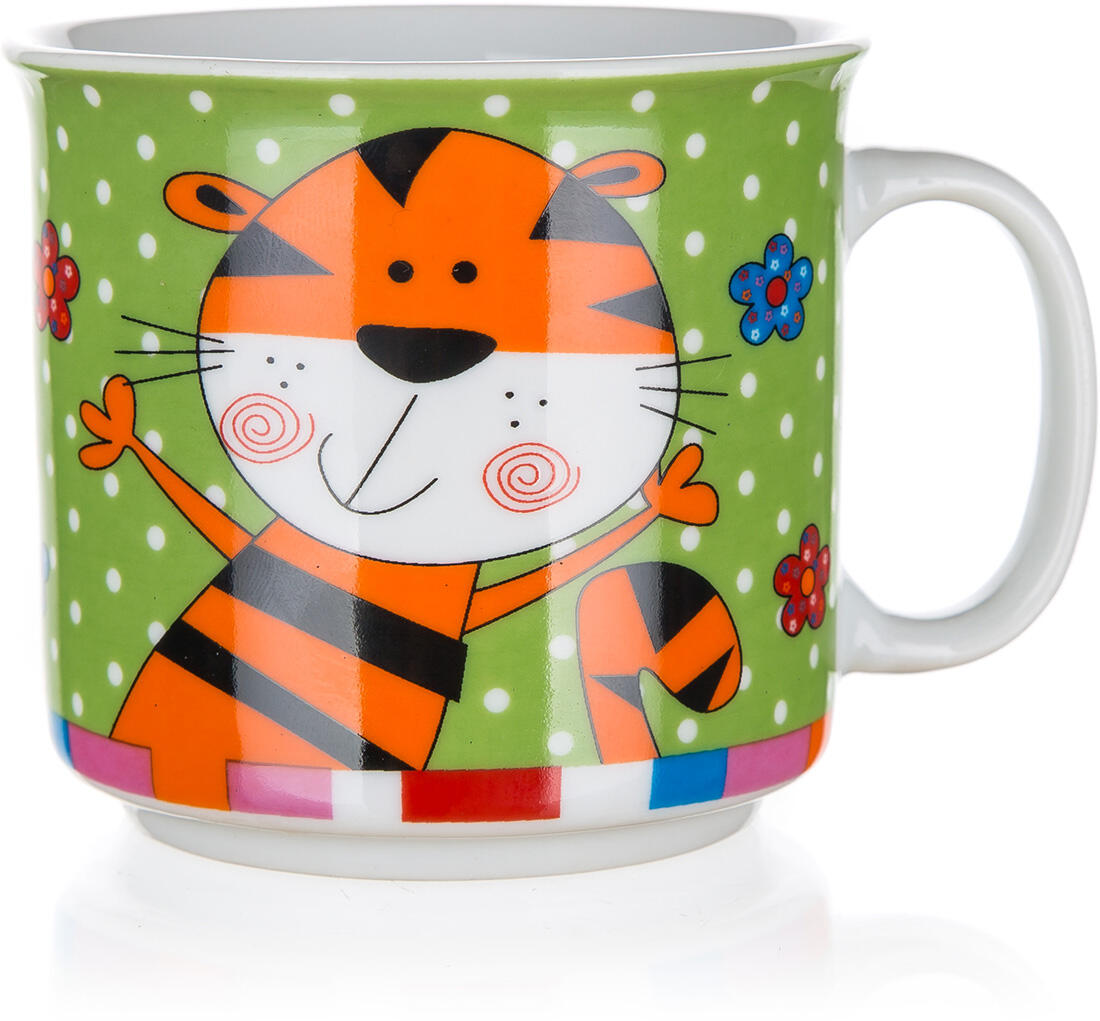 hrnek 210ml ANIMALS mix dekorů, keramický