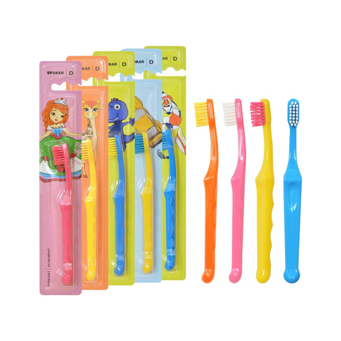 kartáček zubní 3432 D extra měkký, dětský 0.01 Kg MTA MAXMIX Sklad14 379105