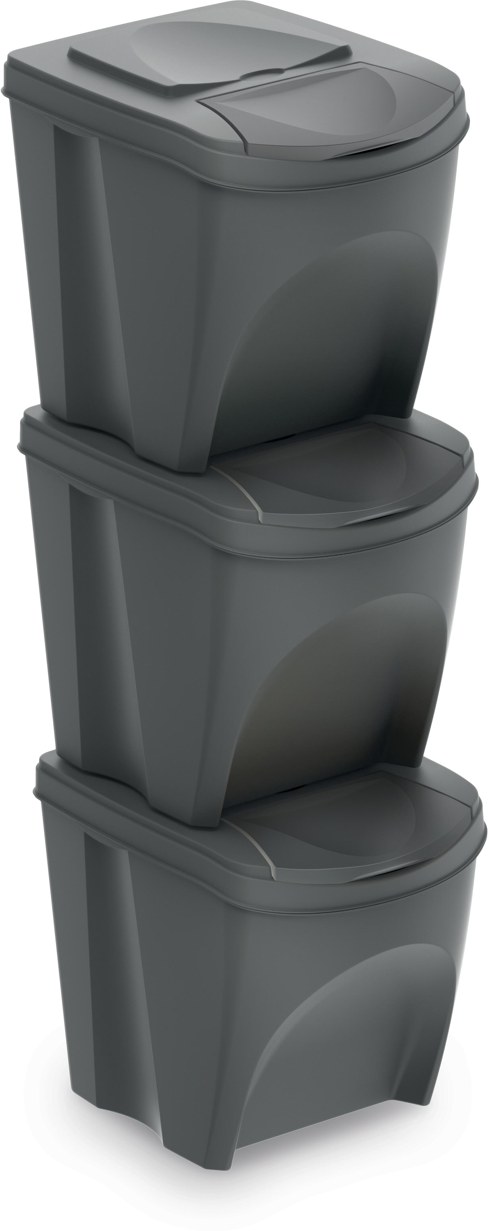 koš na tříděný odpad 3x25l PH ŠE 2.68 Kg MAXMIX Sklad14 344992