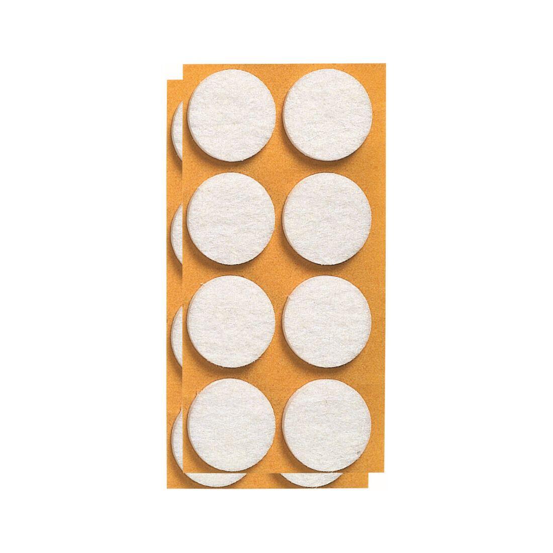 ochrana podlah filcová 20mm BÍ (24ks) 0.01 Kg MTA MAXMIX Sklad14 581558