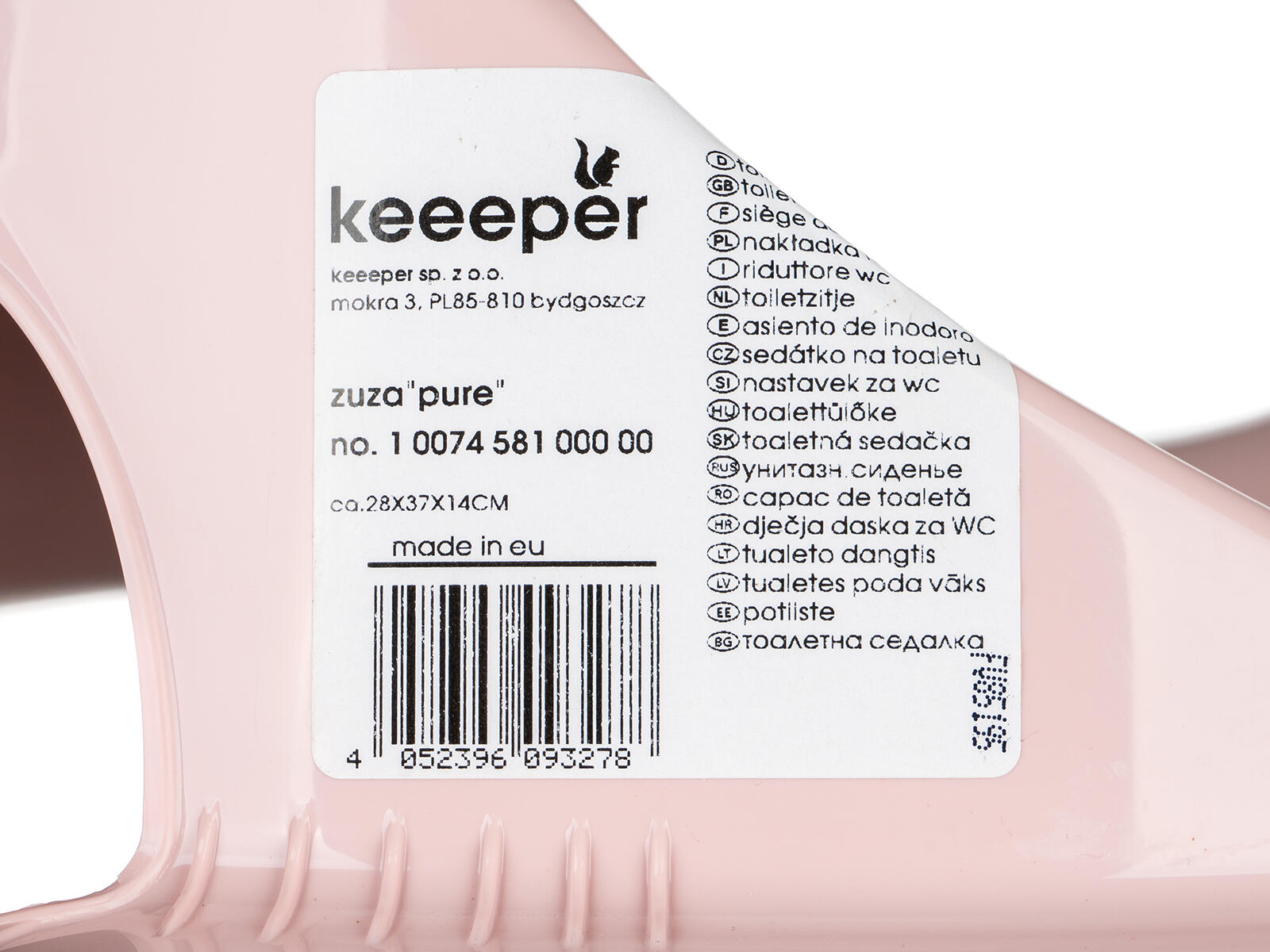 sedátko WC  dětské PH RŮŽ 0.17 Kg MTA MAXMIX Sklad14 369607