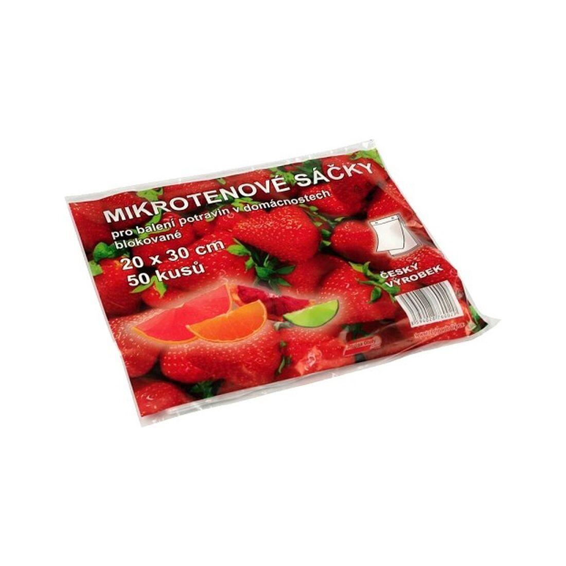 sáček mikrotenový 1l  20x30cm   (50ks) 0.07 Kg MTA MAXMIX Sklad14 281570